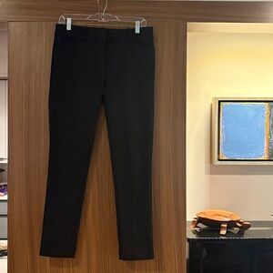 LOFT:  Cigarette Pants, Size 4, Black